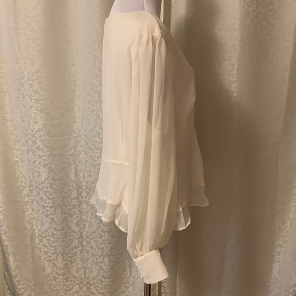 Nine West Cream Blouse - Picture 4 of 7